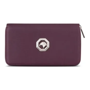 STEFANO RICCI Calfskin Wallet Women's Fuchsia