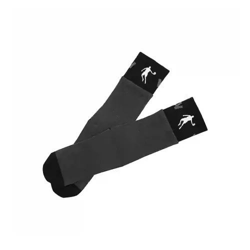 QIAODAN Basketball Socks Men's 1 Pack Phantom Gray