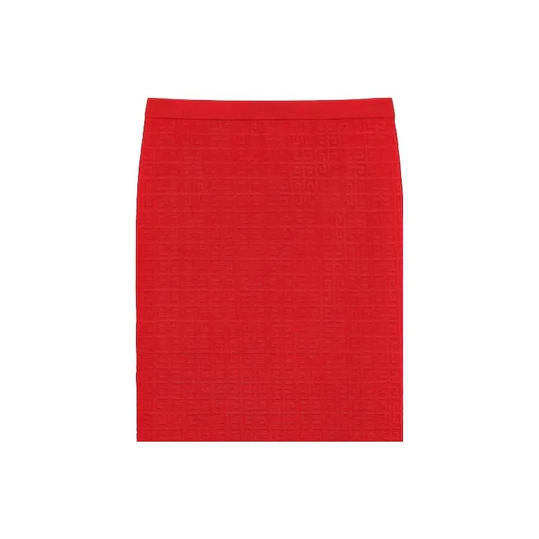 GIVENCHY SS23 Casual Long Skirts Women's Red-4