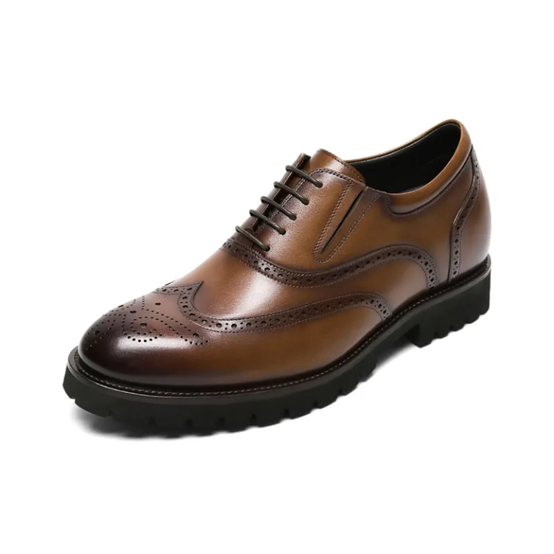 He Jinchang Casual Shoes Men's Sage Brown-3