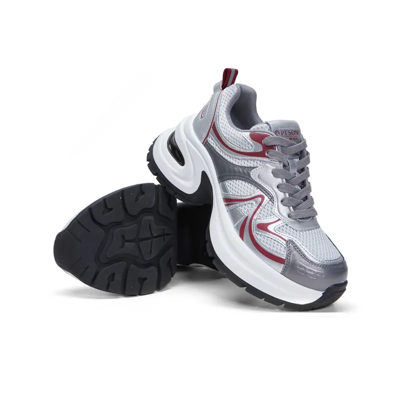 PT'SON Low Top Chunky Sneakers Women's-5