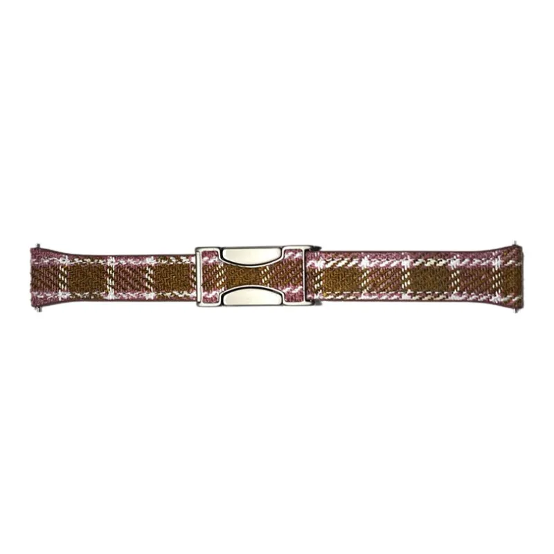 ZHENGGUANG Watch Band Huawei Compatibility Plaid Woolen Material-16
