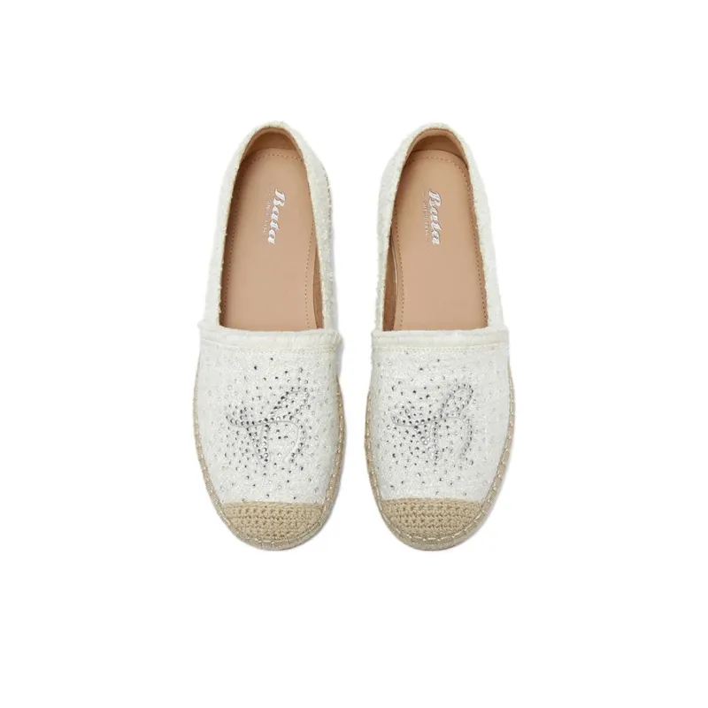 BATA Espadrilles Women's White-2