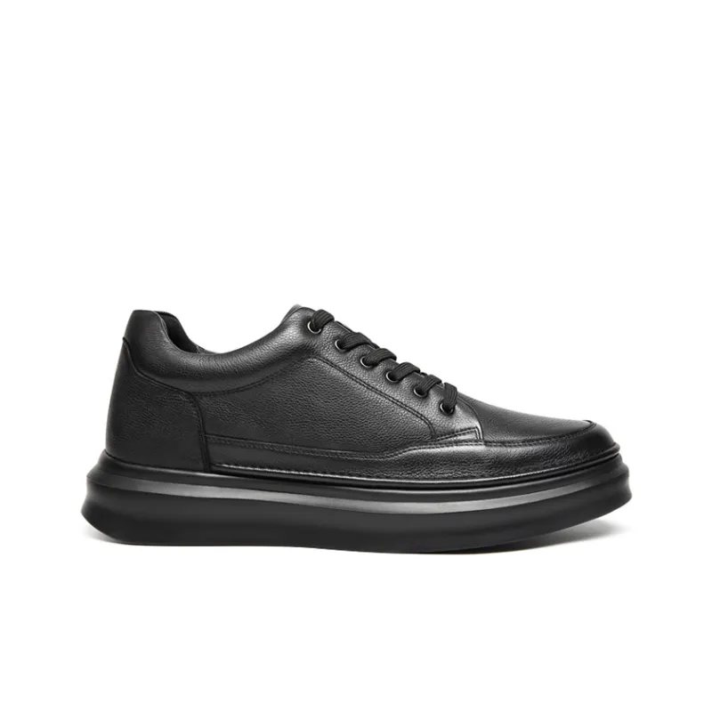 He Jinchang Low Top Skateboard Shoes Men's Starry Night Black-1