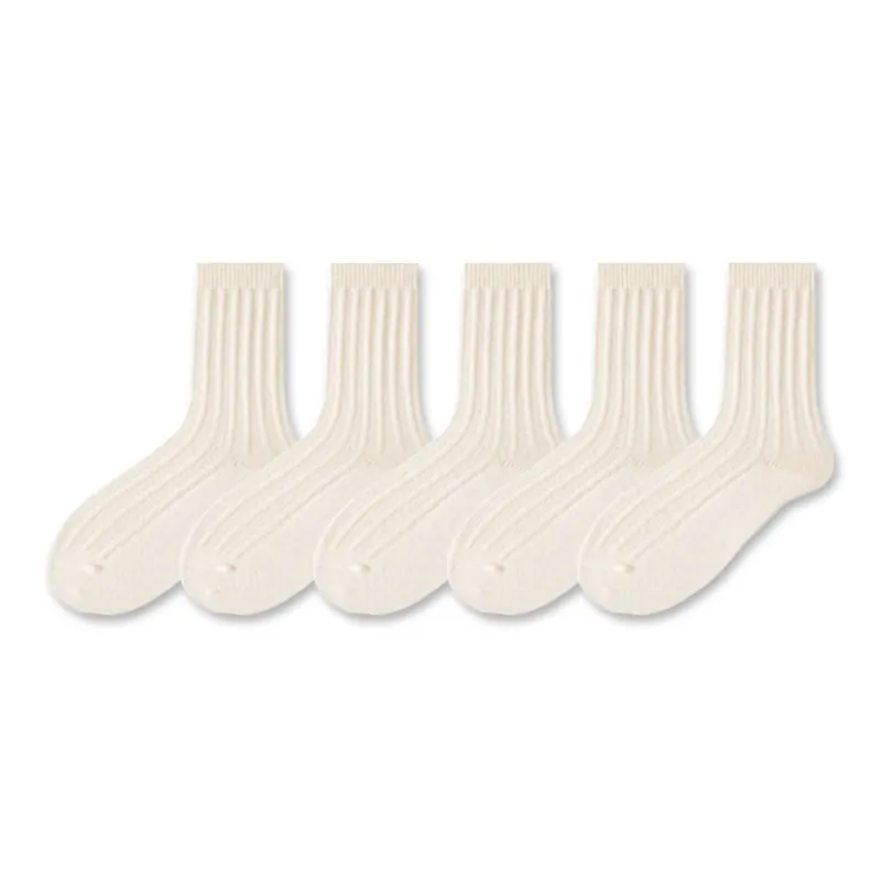 YOOKA Mid Calf Socks Unisex 5 Pack-3