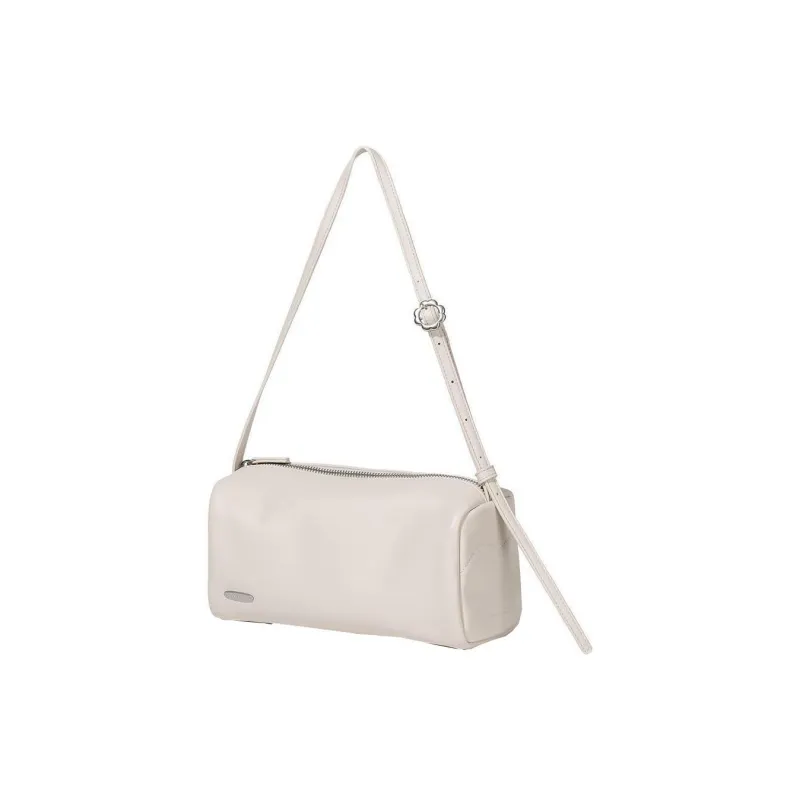 COVERNAT Polyurethane Handbag, Shoulder Bag Women's Ivory-1