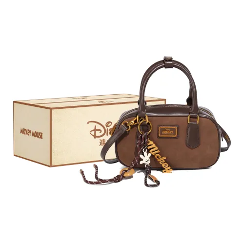 Disney PU One Shoulder Handbags Regular Women's Coffee