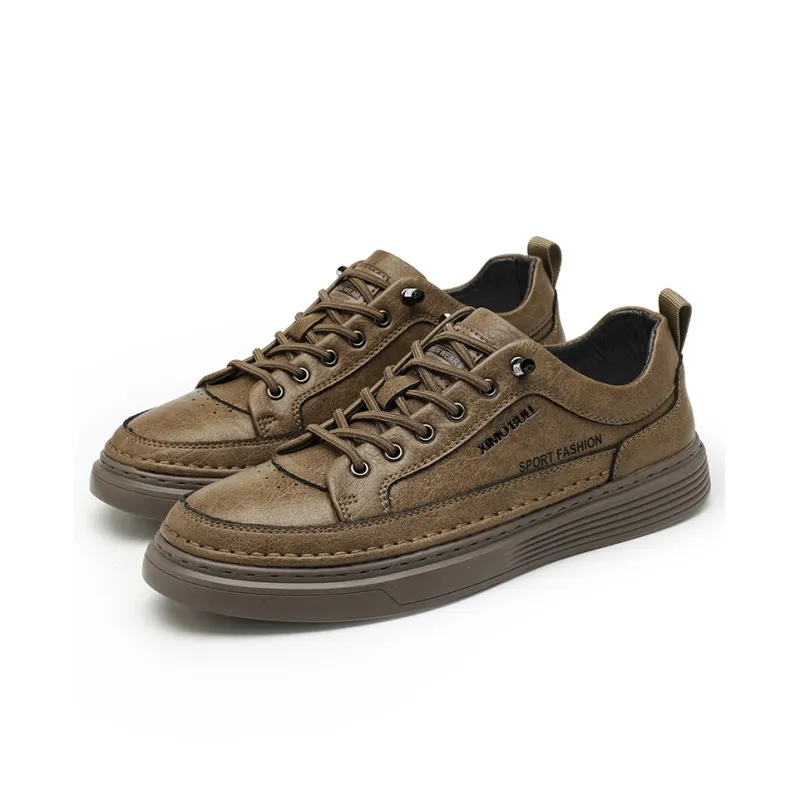 XIMO BULL Abrasion-Resistant Slip-Resistant Low-Top Skateboard Shoes Men's-7