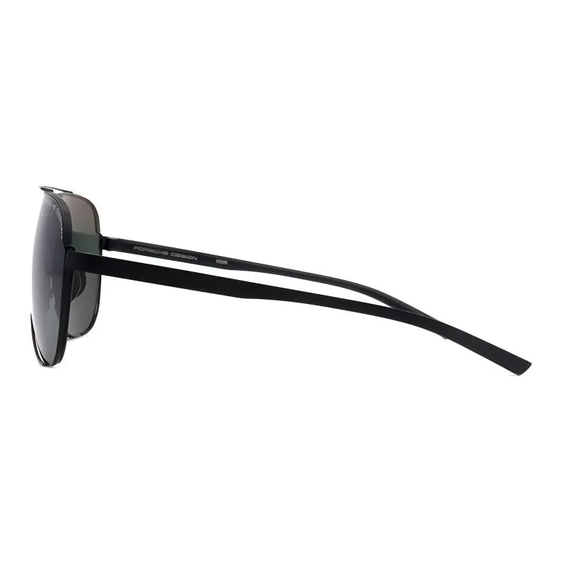 PORSCHE DESIGN Biosteel Aviator Sunglasses Men's Black-2