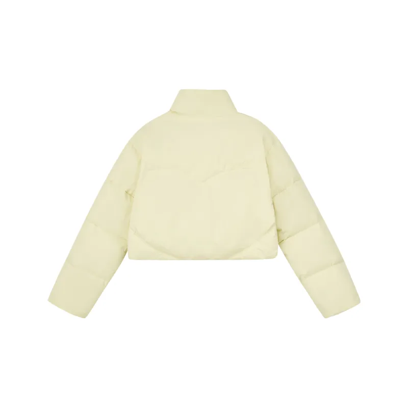 AYF Puffer Jacket Women's Yellow-1