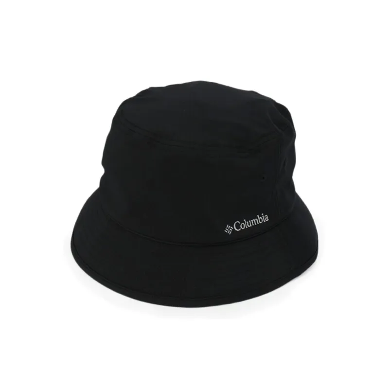 Columbia Polyester Polyurethane Bucket Hats Unisex Black-0