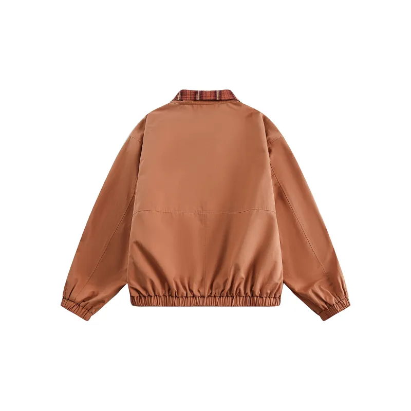 ALang Studio Jackets Coats Unisex Caramel Orange-1