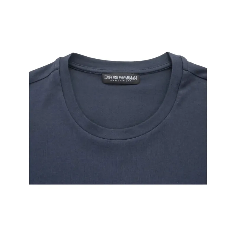 EMPORIO ARMANI T Shirt Men's 1 Set 2 Pack Navy Blue-4