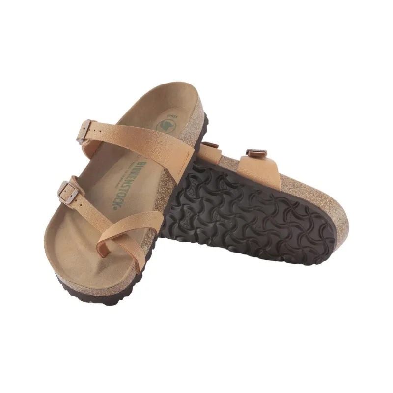 Birkenstock Mayari Vegan EVA Abrasion-Resistant Slide Slippers Unisex Light Brown Regular-5
