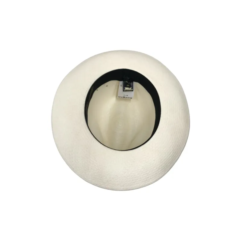 Borsalino Sun Protection Hats Men's White-4