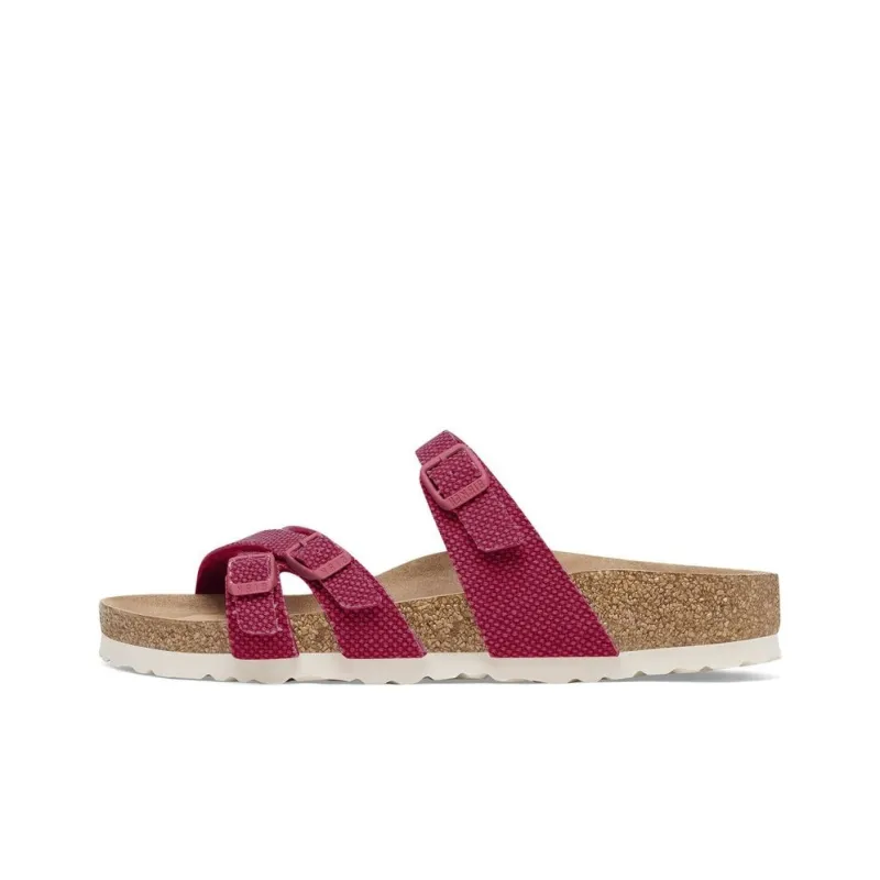 Birkenstock Franca EVA Abrasion-Resistant Slide Slippers Women's Burgundy Regular-0