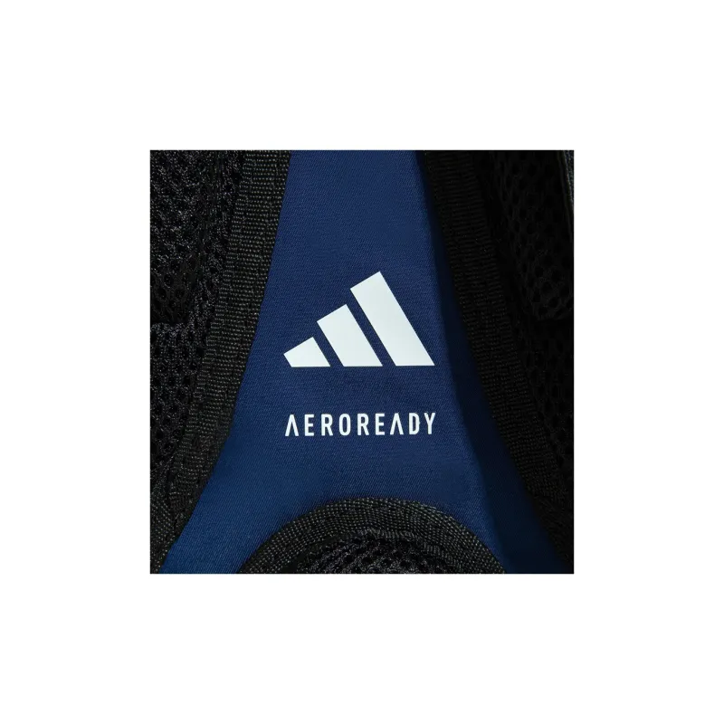 Adidas Polyester Backpack Regular Men's Dark Blue & Black-4