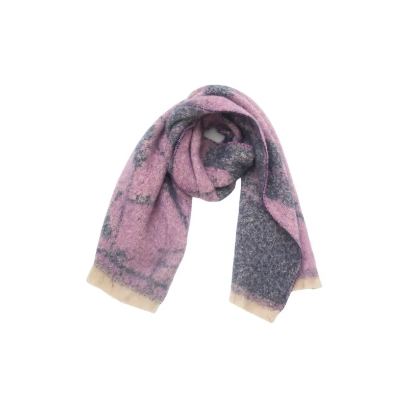 Yamaichi Maru Polyester Knit Scarves Unisex-1