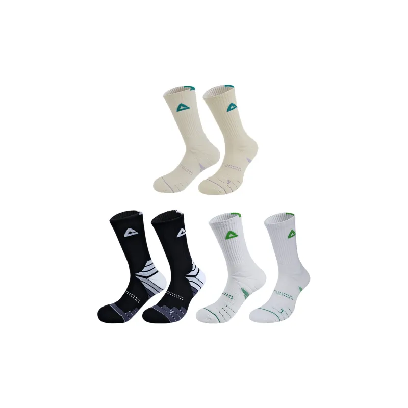 PEAK Mid Calf Socks Unisex Multi double Loading-12