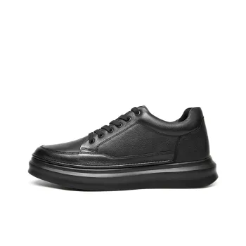 He Jinchang Low Top Skateboard Shoes Men's Starry Night Black