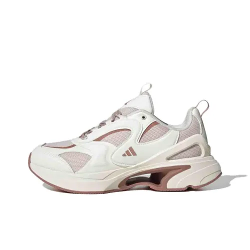 Adidas Wear resistant And Lightweight Low Top Running Shoes Women's Pink