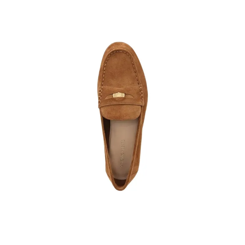 VERONICA BEARD Penny Loafers Women's Hazelnut Wood-3