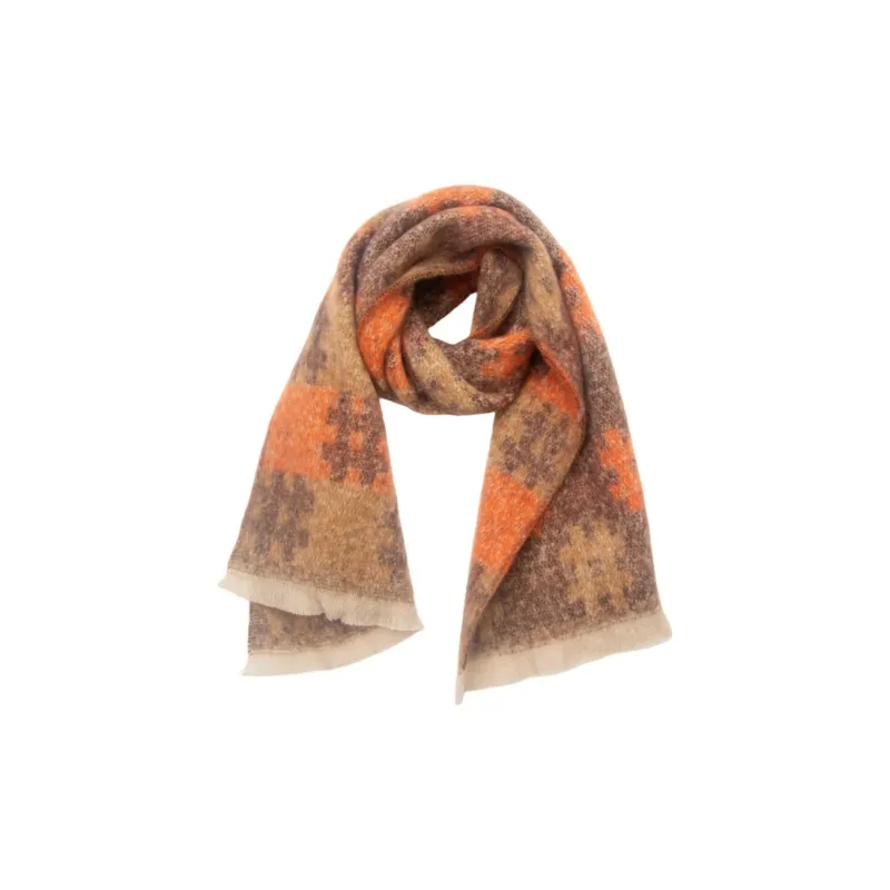 Yamaichi Maru Polyester Knit Scarves Unisex-3