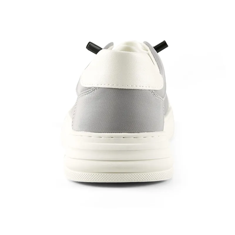 HLA Round Tip Lace Up Comfortable And Breathable Cloud Like Insole Durable Fashionable Casual Shoes Men's-3