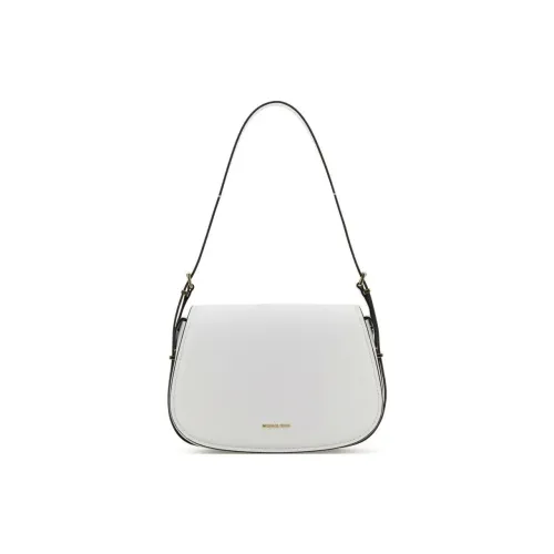 MICHAEL KORS Leather Crossbody Bag Shoulder Bag Women's Pure White