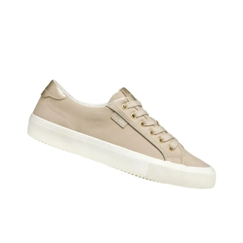 GEOX Emmeleny Low-Top Skateboard Shoes Women's Beige-3