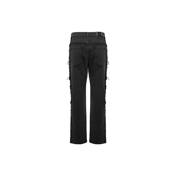 URBAN REVIVO Jeans Men Dark Gray-1
