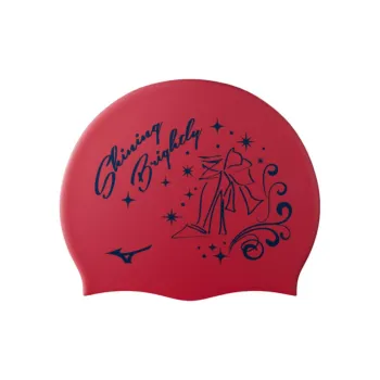 Mizuno Swimming Caps Silicone Swimming Pool Unisex 19*23.5cm
