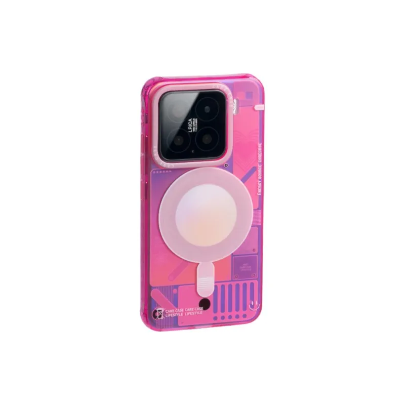 CARECASE TPU Material Circuit Board Magnetic Phone Case Compatible With Xiaomi 15/15 Pro-2