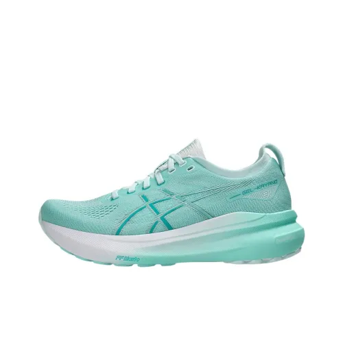 Asics Gel-Kayano 31 Anti-Slip Wear-Resistant Low-Top Running Shoes Women's Green