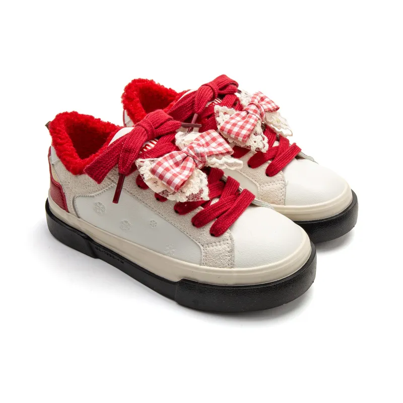 STAE Warm Anti-Slip And Wear-Resistant Low-Top Skateboard Shoes Women's Box Included-2