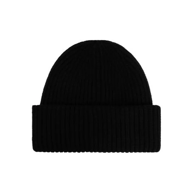 Moncler Logo Patch Ribbed Beanie-2