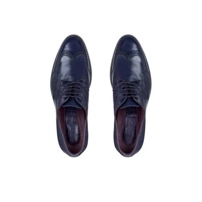 STEFANO RICCI Dress Shoes Men's Blue-3
