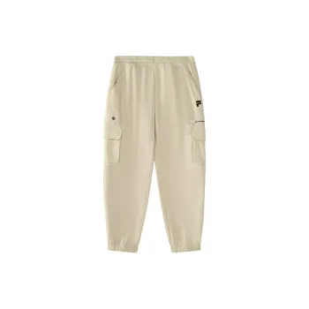 FILA FUSION Knitted Sports Pants Men's Spring Millet
