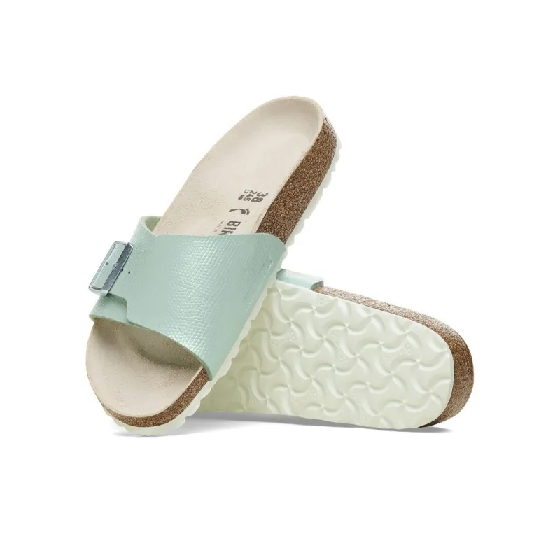 Birkenstock Catalina EVA Abrasion-Resistant Slide Slippers Women's Green Narrow Fit-4