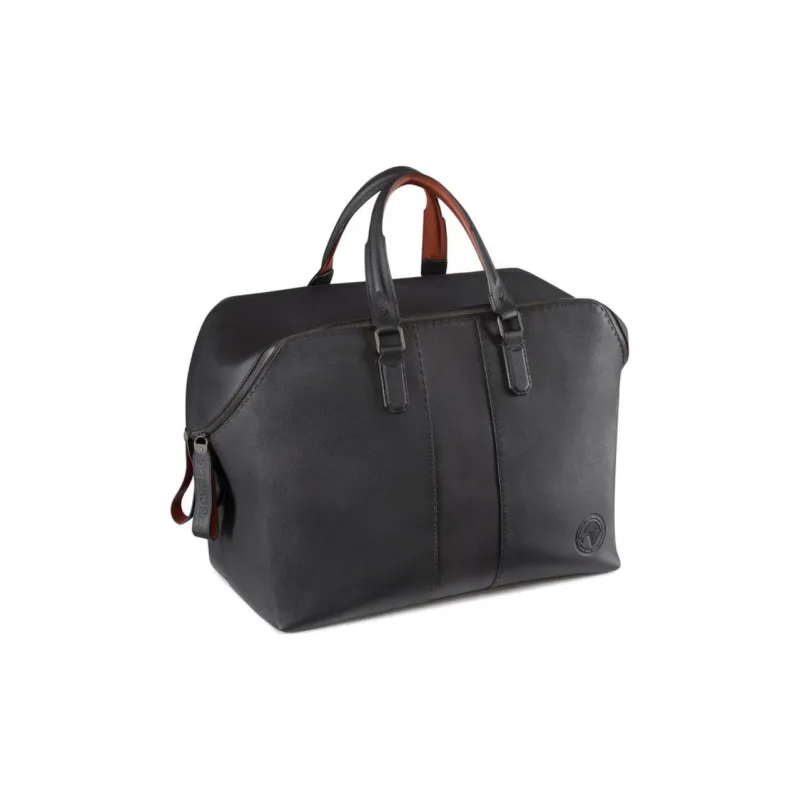 STEFANO RICCI Calfskin Portable Travel Bag Men's Black-1