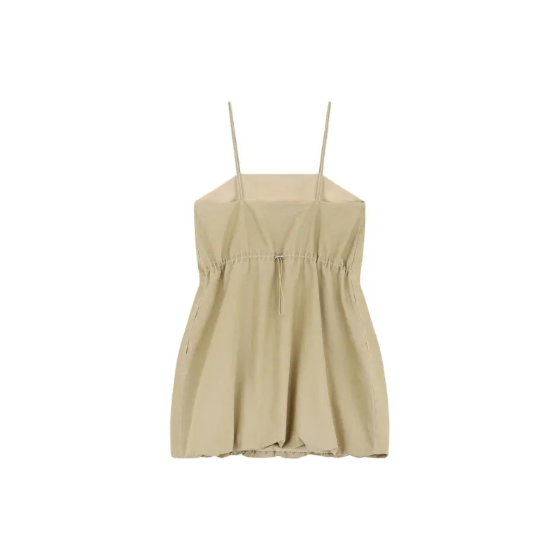 WE11DONE Slip Dresses Women's Beige-1