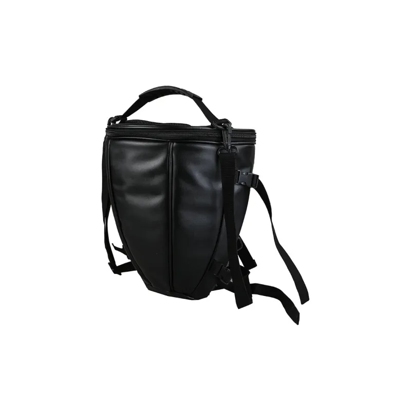 SUN ERATH&U PU Handbag Crossbody Bag Unisex Black Red-1