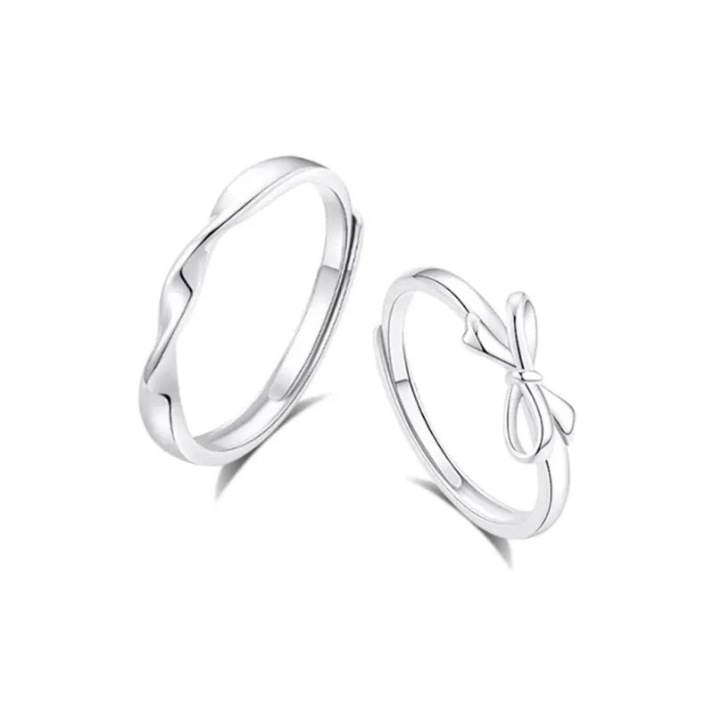 LUCA Sterling Silver Rings Unisex-0