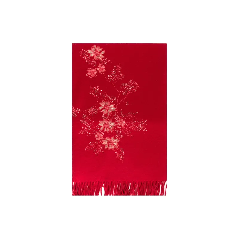 Shanghai Story Sheep Wool Knit Scarves Women's-10