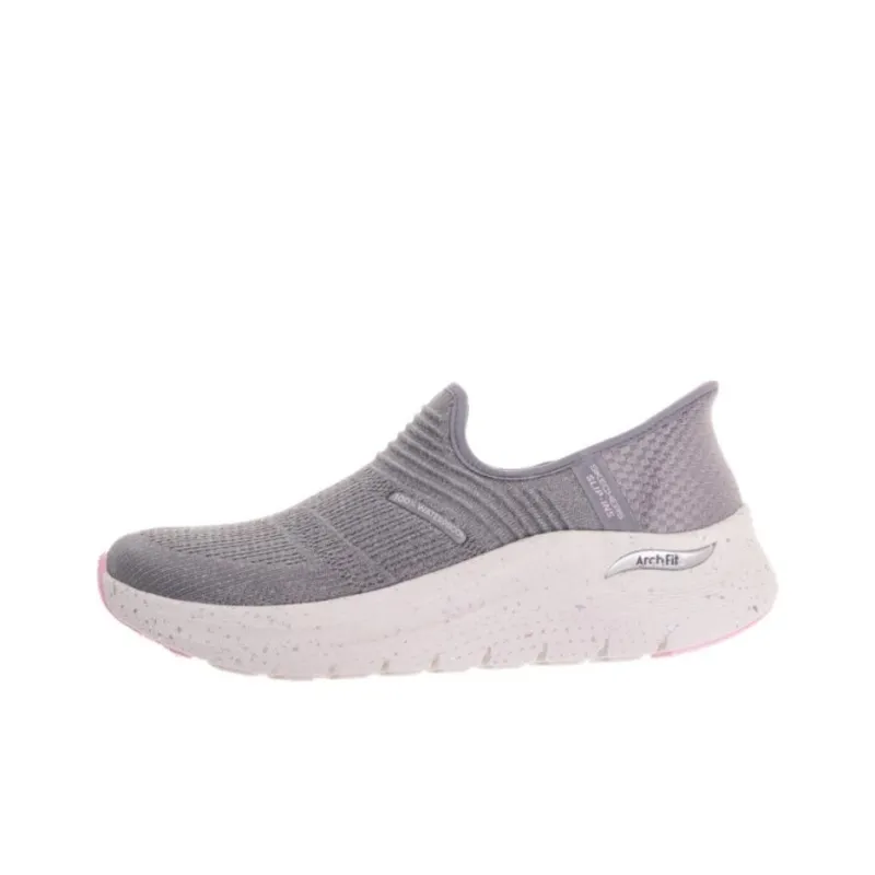 Skechers ARCH FIT 2.0 Anti Slip Wear Resistant Low Top Casual Shoes Women's Gray-0