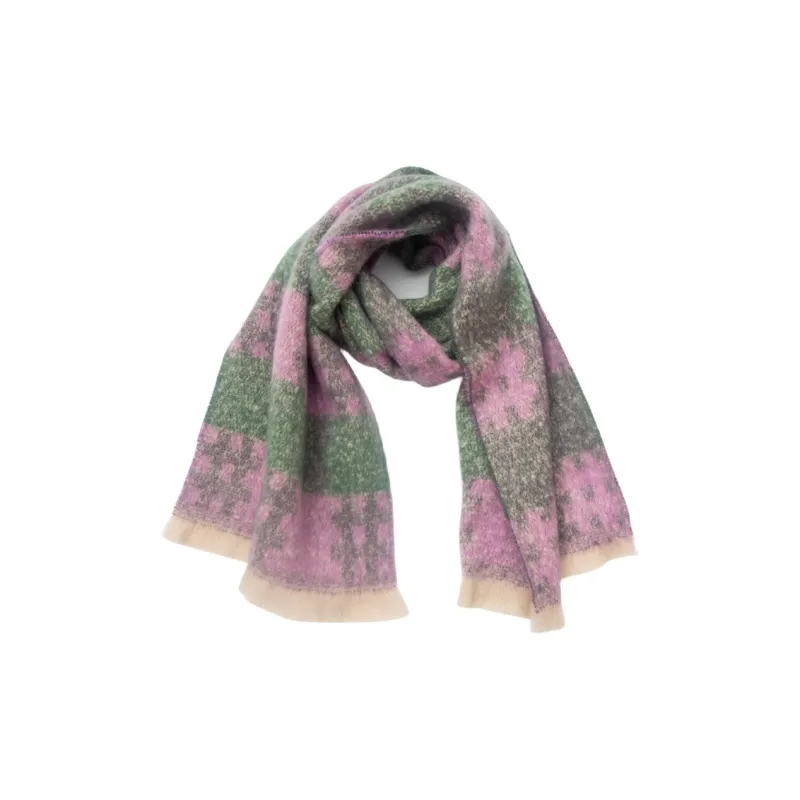 Yamaichi Maru Polyester Knit Scarves Unisex-7