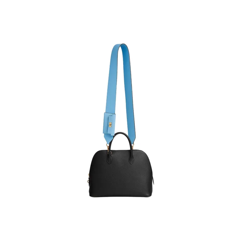 HERMES Kelly Pocket Swift With Epsom Calfskin Bag Shoulder Strap Women's Sky Blue-1