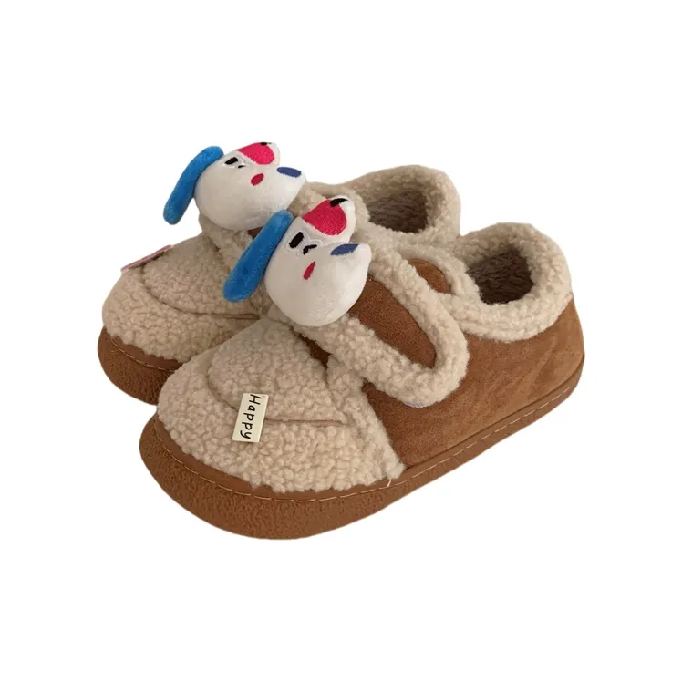 Thin Strips Cotton Slippers Women's, Black-9