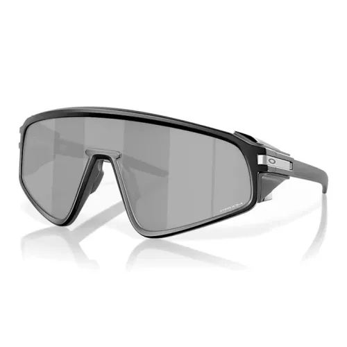 Oakley TR/Memory Plastic Irregular Shape Sunglasses Unisex Black