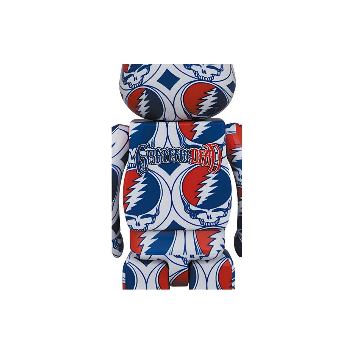 BE@RBRICK - BE@RBRICK GRATEFUL DEAD 100％ &amp; 400％ Be@rbrick Grateful Dead (Steal Your Face) 100% and 400% set